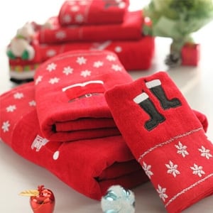 Χριστουγεννιάτικες Πετσέτες Μπάνιου